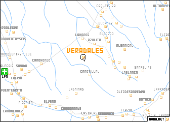 map of Veradales