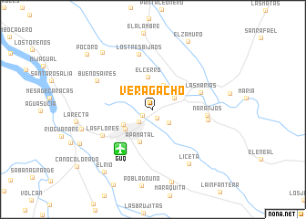 map of Veragacho