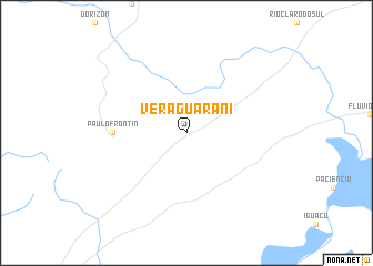 map of Vera Guarani