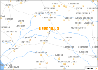 map of Veranillo