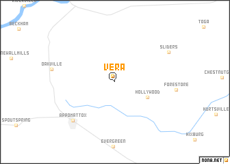 map of Vera