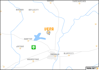 map of Vera