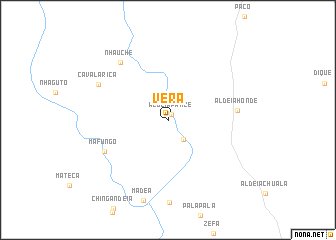 map of Vera
