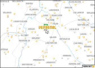 map of Verbenal