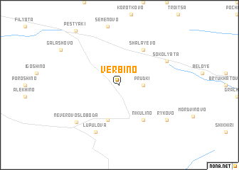 map of Verbino