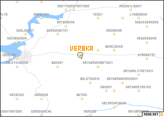 map of Verbka