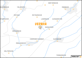 map of Verbka