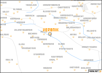 map of Verbnik