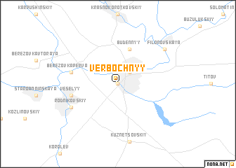 map of Verbochnyy