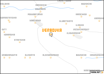 map of Verbovka