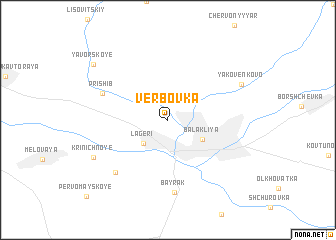 map of Verbovka