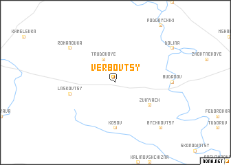 map of Verbovtsy