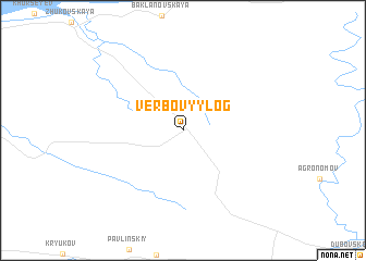 map of Verbovyy Log