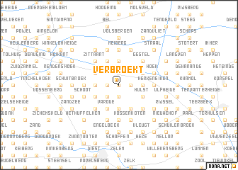 map of Verbroekt