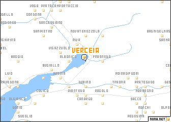 map of Verceia