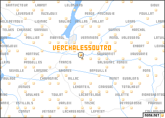 map of Verchales-Soutro