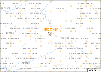 map of Verchin