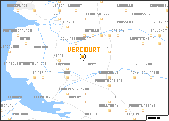 map of Vercourt