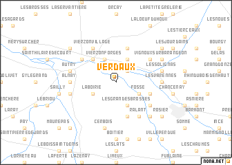map of Verdaux