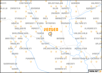 map of Verdea