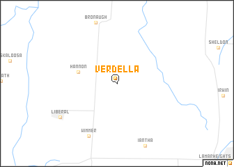 map of Verdella