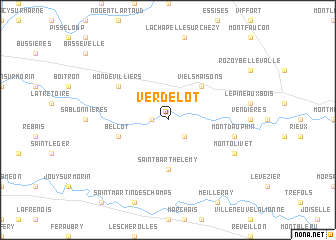 map of Verdelot