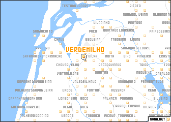 map of Verdemilho