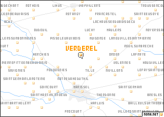 map of Verderel