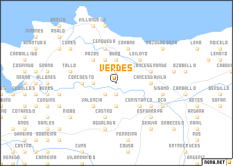 map of Verdes