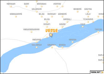 map of Verdé