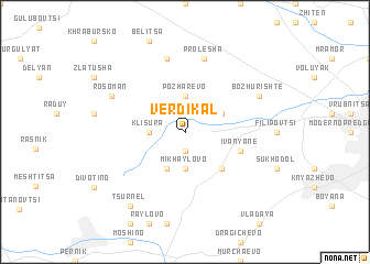 map of Verdikal