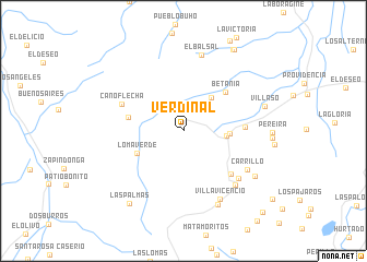 map of Verdinal