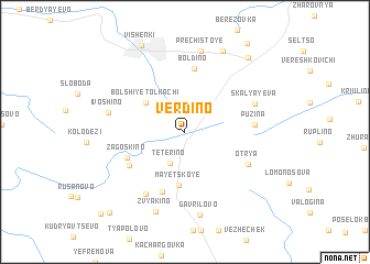 map of Verdino