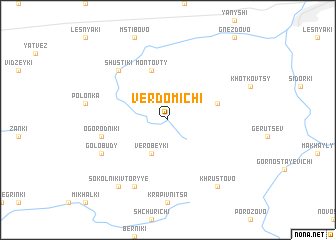 map of Verdomichi