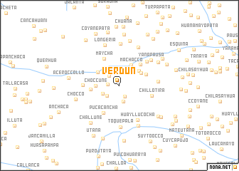 map of Verdún