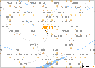 map of Verea