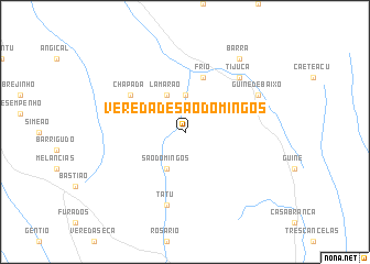 map of Vereda de São Domingos
