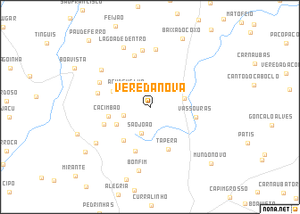 map of Vereda Nova