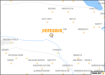 map of Veredovo