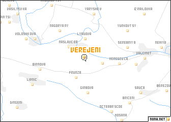 map of Verejeni