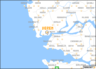 map of Verem