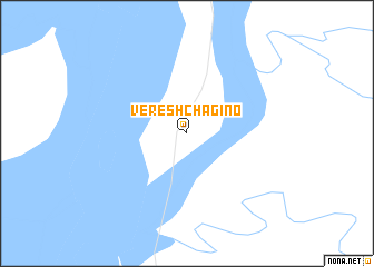 map of Vereshchagino