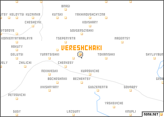 map of Vereshchaki