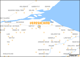 map of Vereshchino