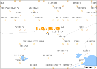 map of Veresimovka