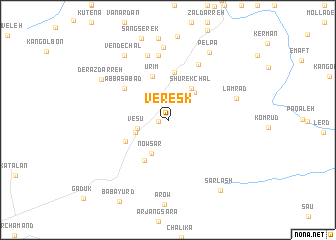 map of Veresk