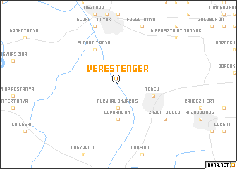 map of Verestenger