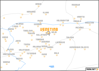 map of Veretina