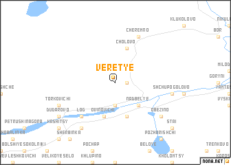 map of Veret\