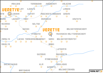 map of Veret\